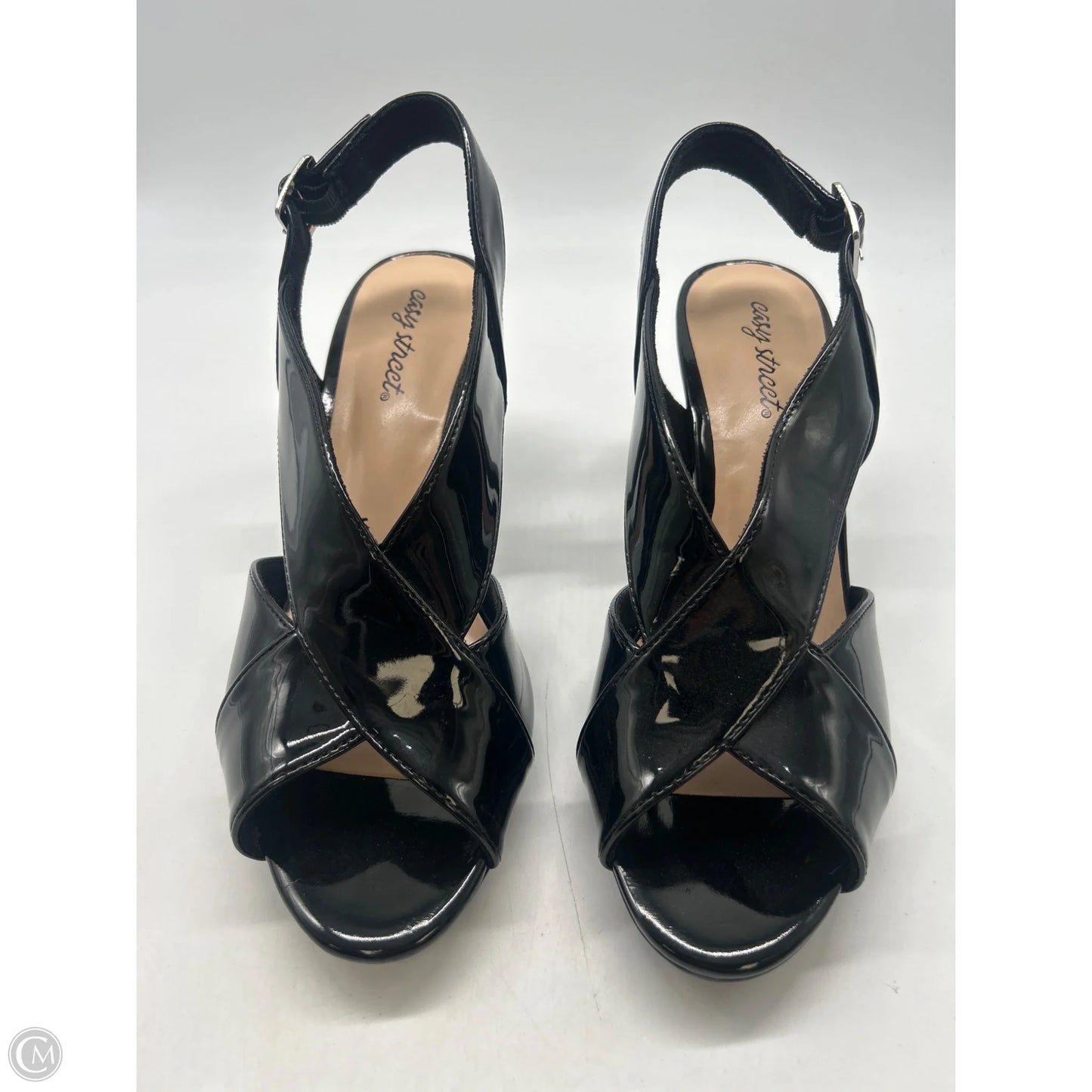 Shoes Heels Block By Easy Street In Black, Size: 10