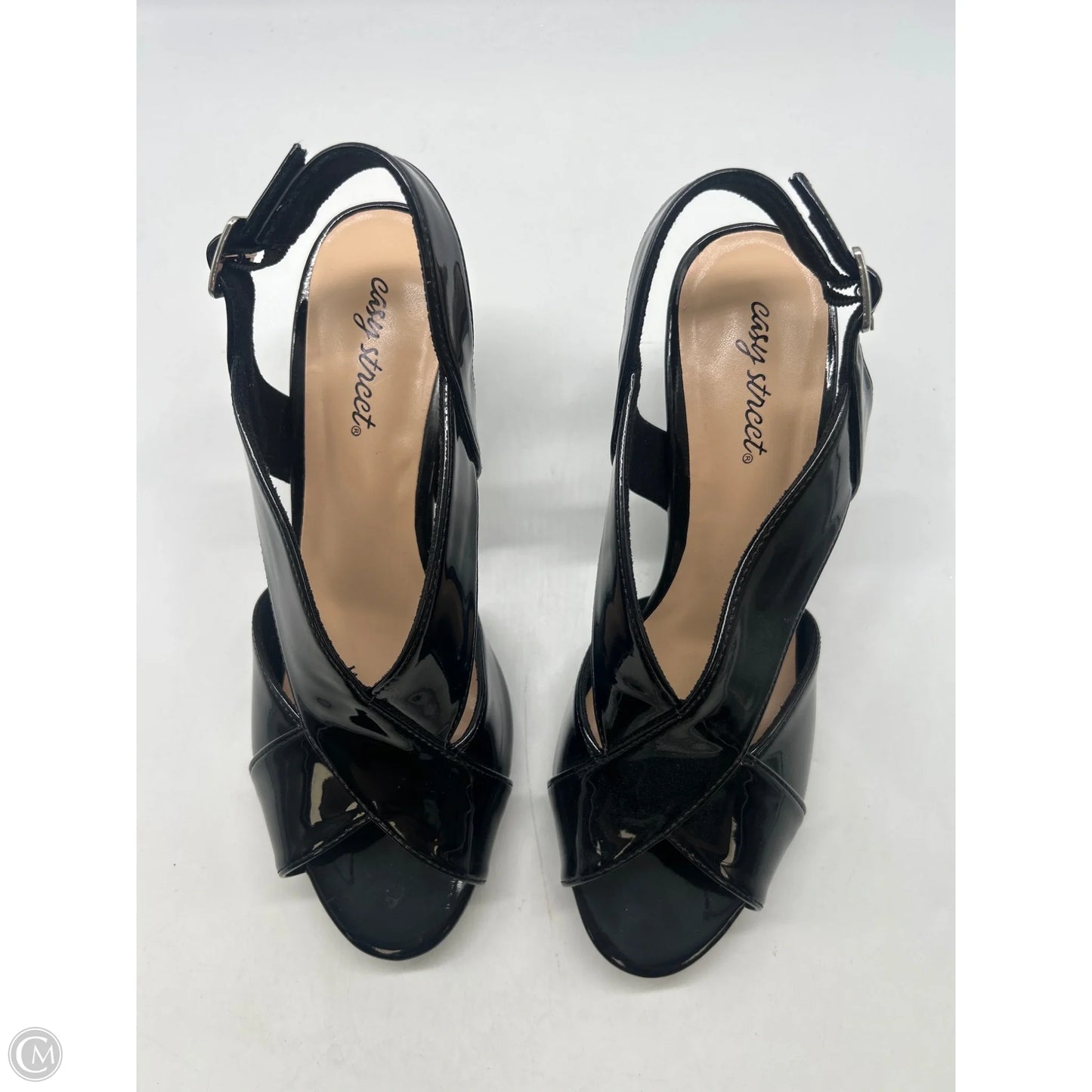 Shoes Heels Block By Easy Street In Black, Size: 10