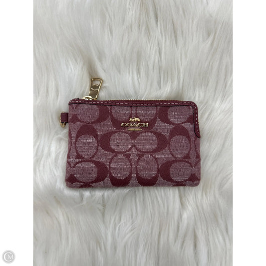 Wallet Designer By Coach, Size: Small