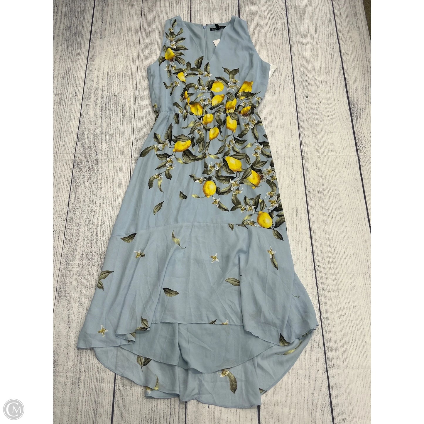 Dress Casual Maxi By White House Black Market In Blue, Size: M