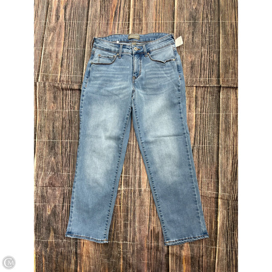 Jeans Straight By Falls Creek In Blue Denim, Size: 4
