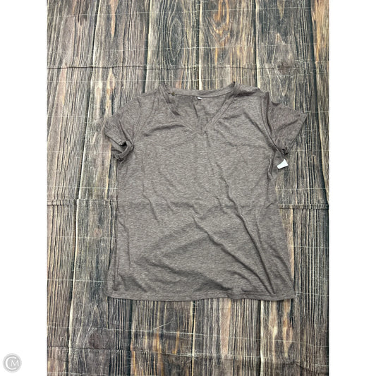 Top Short Sleeve Basic By Clothes Mentor In Purple, Size: 1x