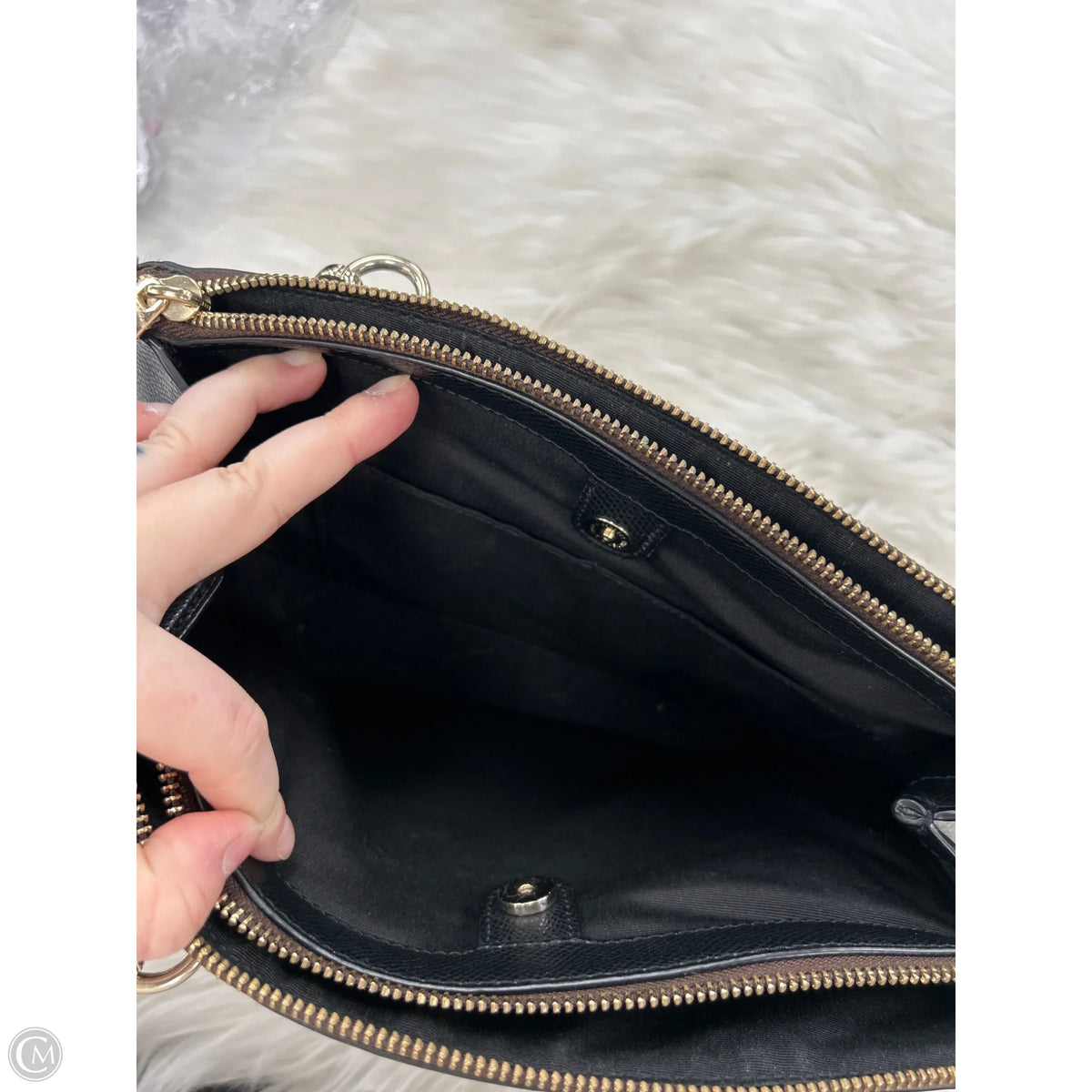 Handbag Designer By Coach, Size: Medium