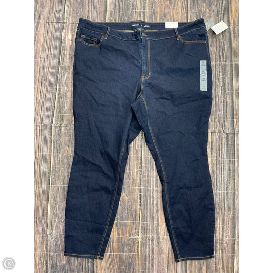 Jeans Skinny By Old Navy In Blue Denim, Size: 26