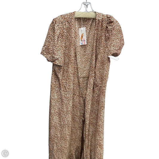 Dress Casual Maxi By Prettygarden In Animal Print, Size: L