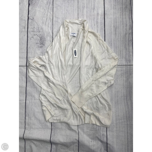 Cardigan By Old Navy In White, Size: 1x