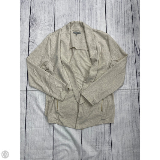 Blazer By Clothes Mentor In Beige, Size: 1x