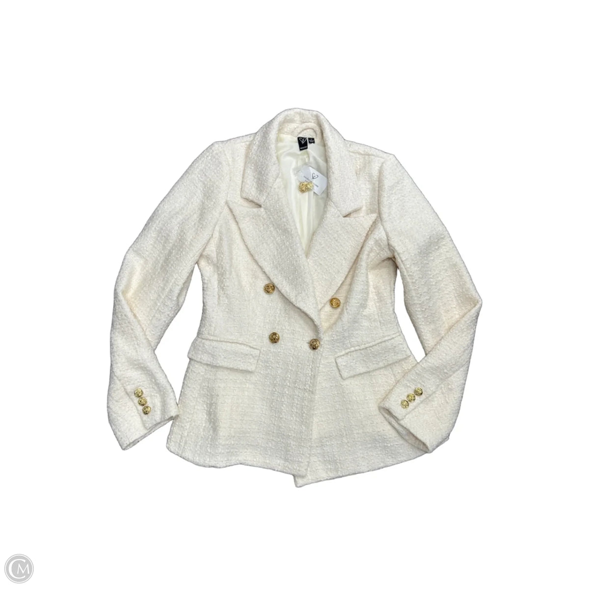 Blazer By Windsor In Cream, Size: L