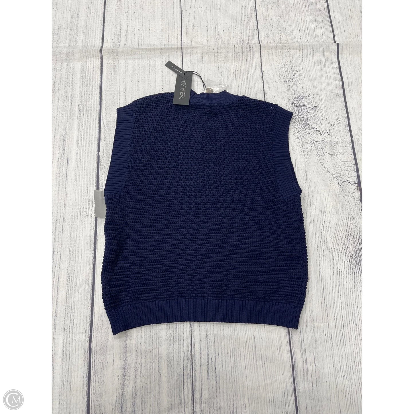 Sweater Cardigan By Rachel Zoe In Blue, Size: S