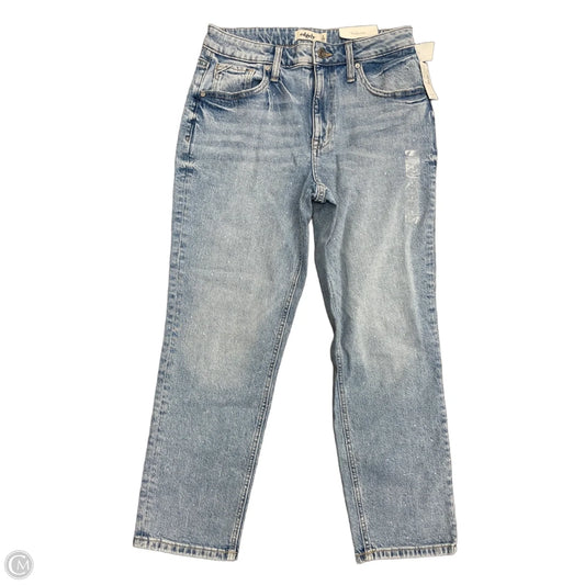 Jeans Straight By Edgely In Blue Denim, Size: 8