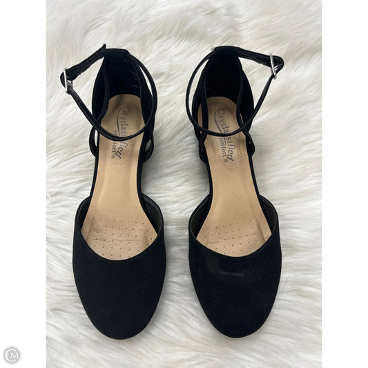 Shoes Heels Wedge By City Classified In Black, Size: 6