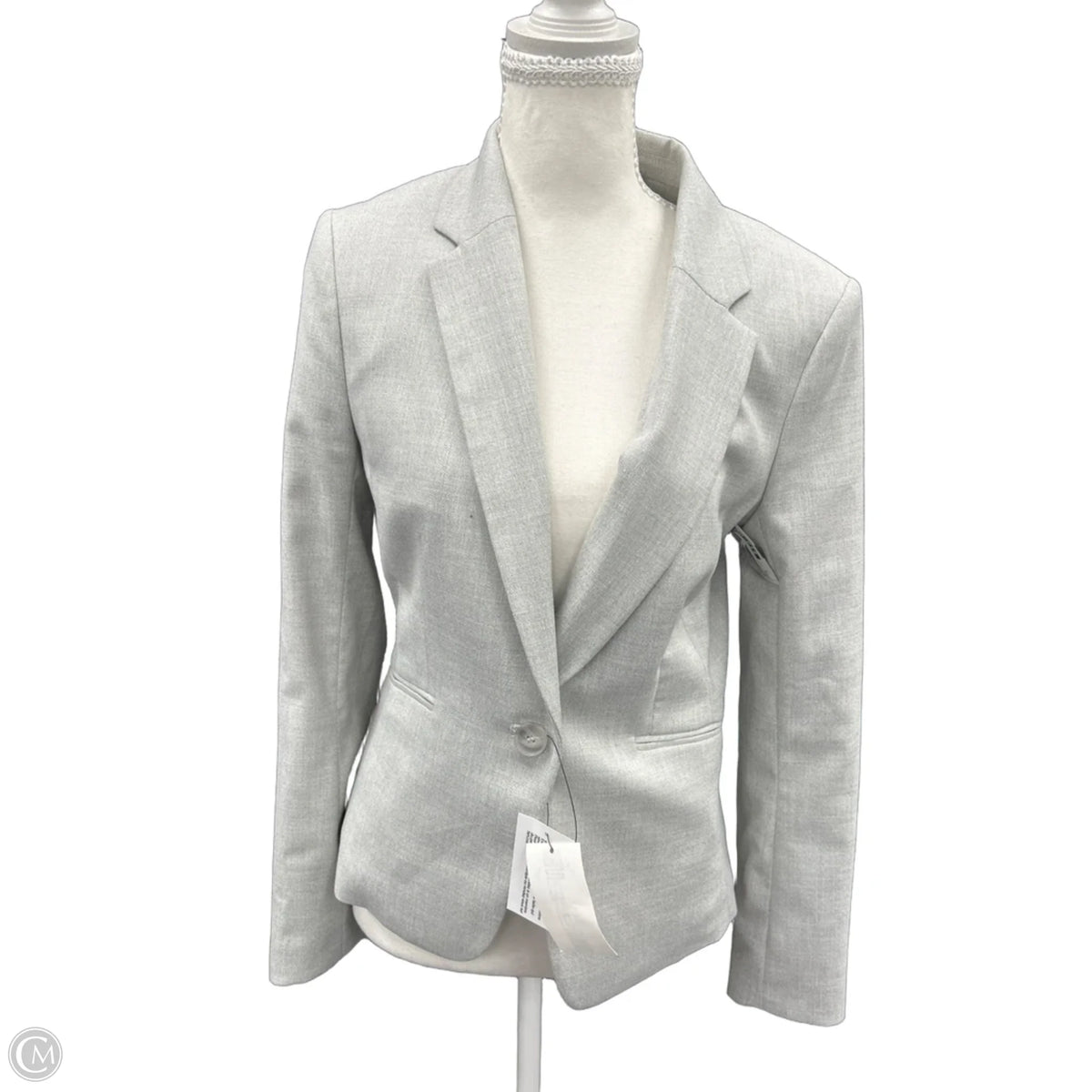 Blazer By H&m In Grey, Size: 6