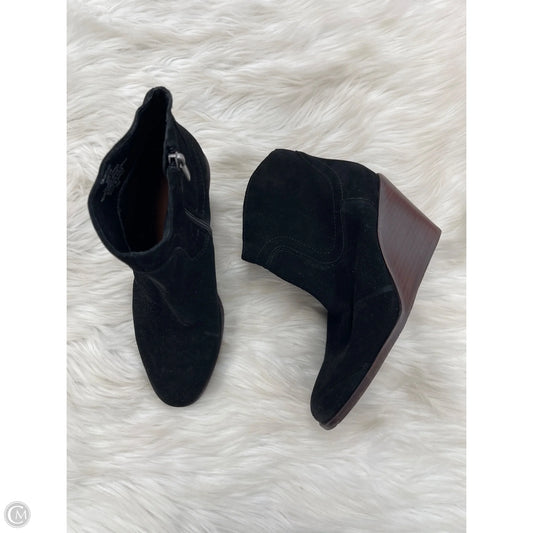 Boots Ankle Heels By Lucky Brand In Black, Size: 8