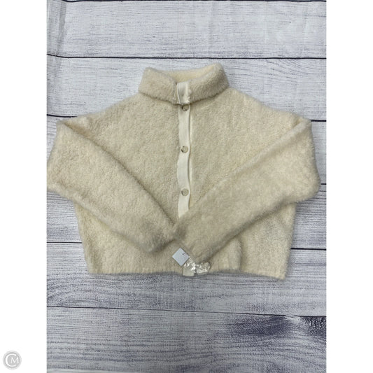 Sweater Cardigan Designer By Ugg In Cream, Size: M