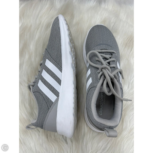 Shoes Athletic By Adidas In Grey, Size: 8