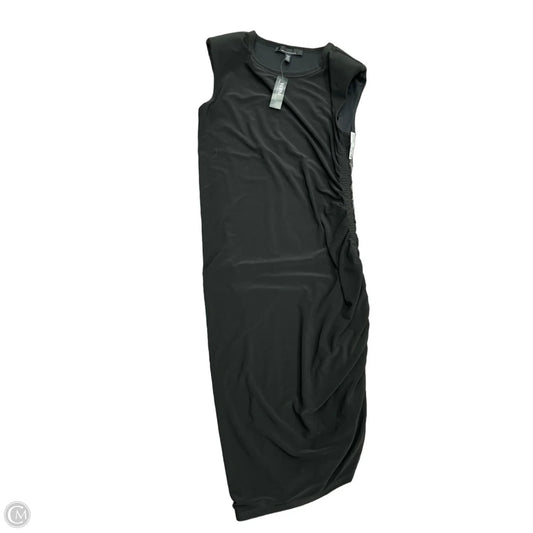 Dress Casual Midi By White House Black Market In Black, Size: M