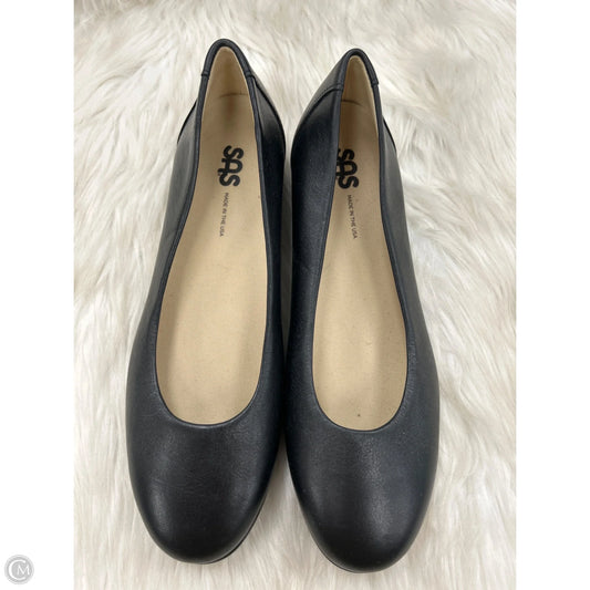 Shoes Flats By Sas In Black, Size: 9