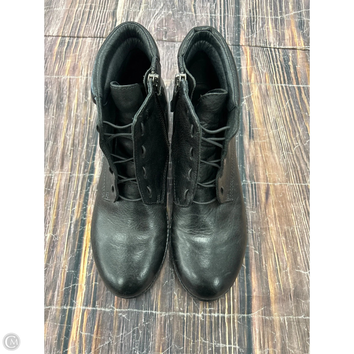 Boots Combat By Eileen Fisher In Black, Size: 6