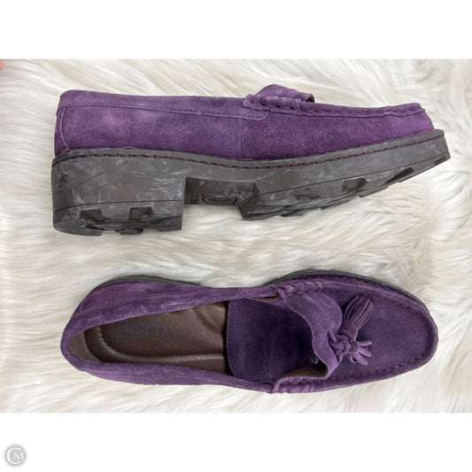 Shoes Heels Platform By Born In Purple, Size: 10