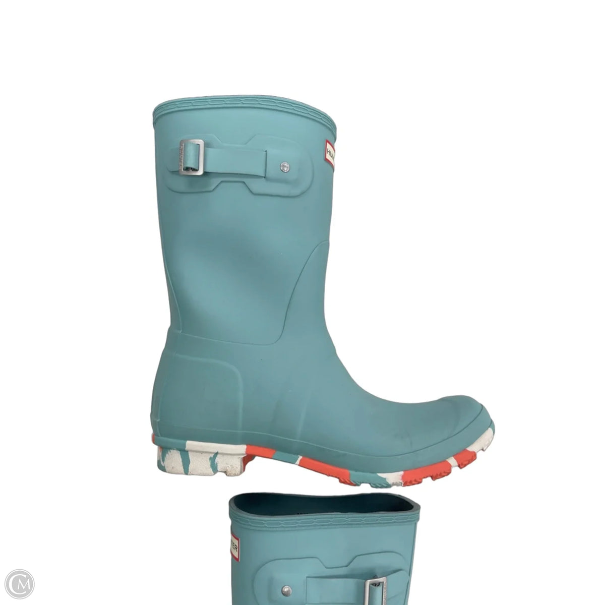 Boots Designer By Hunter In Blue, Size: 11