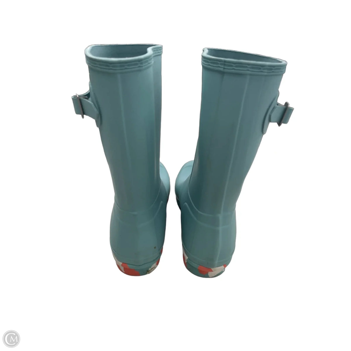 Boots Designer By Hunter In Blue, Size: 11