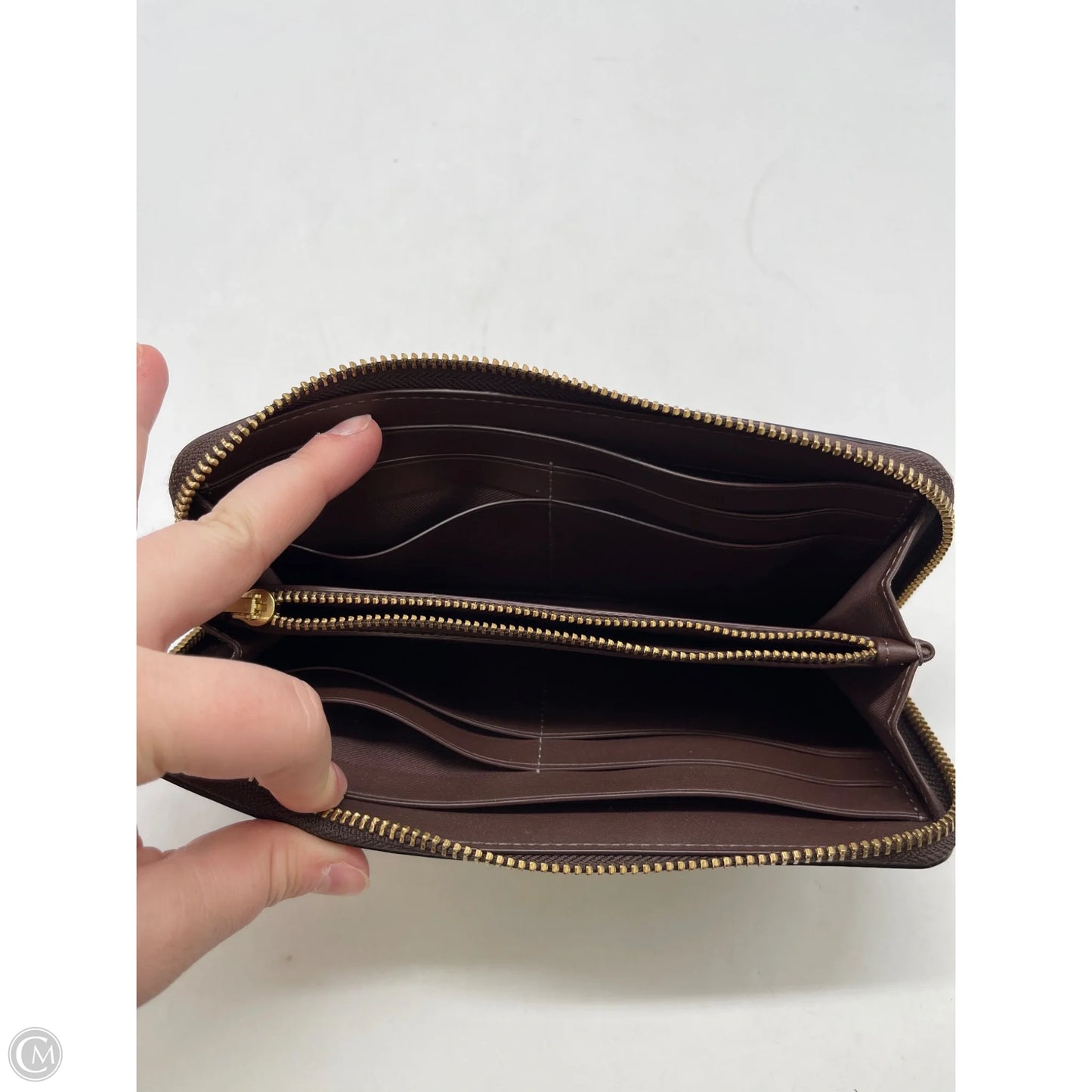 Wallet Designer By Coach, Size: Large