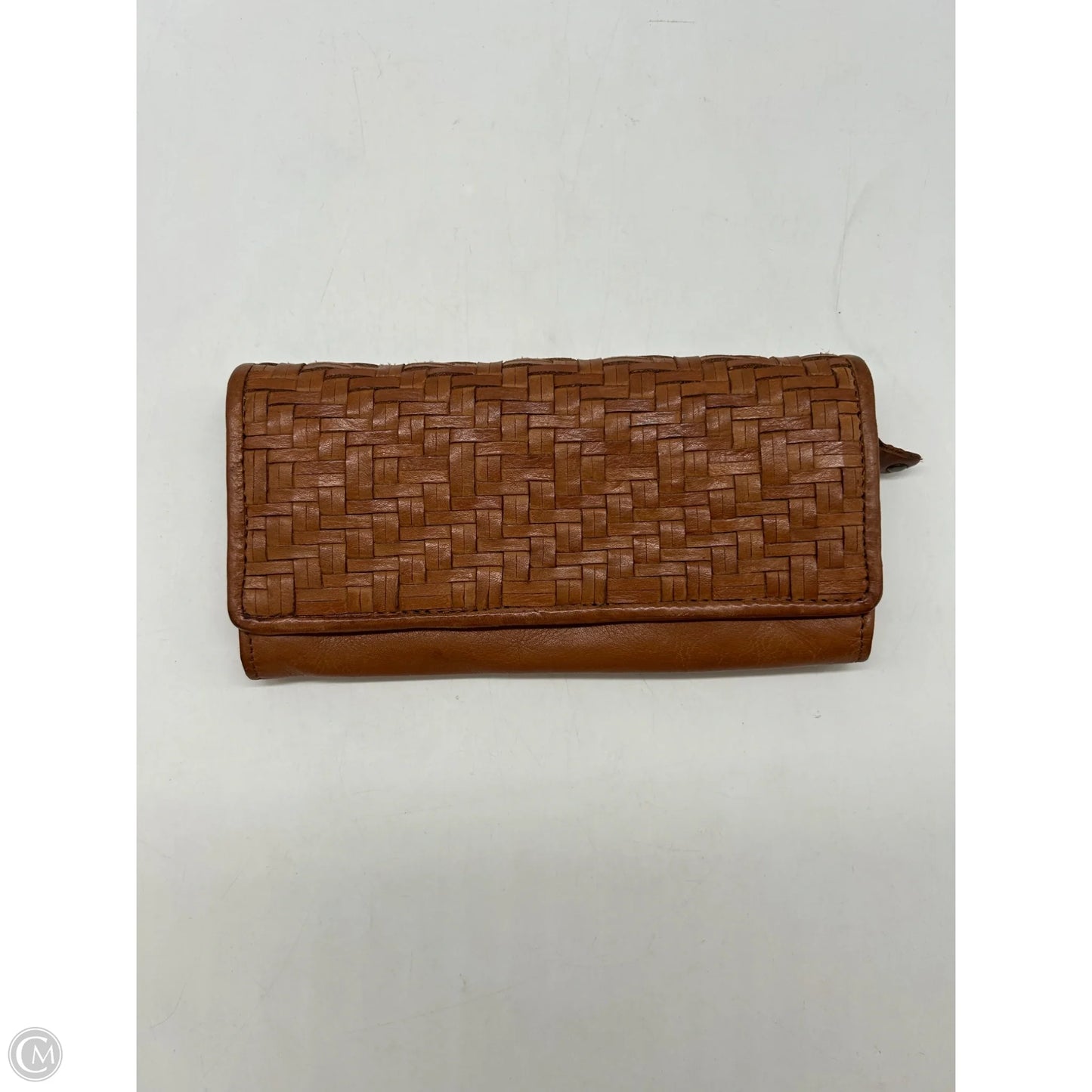 Wallet Leather By Clothes Mentor, Size: Medium