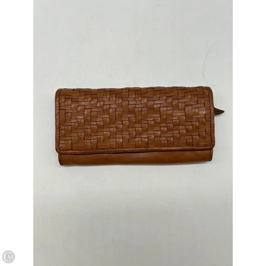 Wallet Leather By Clothes Mentor, Size: Medium