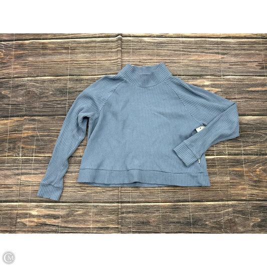 Top Long Sleeve By The North Face In Blue, Size: M