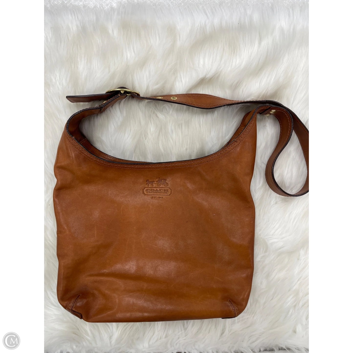 Crossbody Designer By Coach, Size: Large