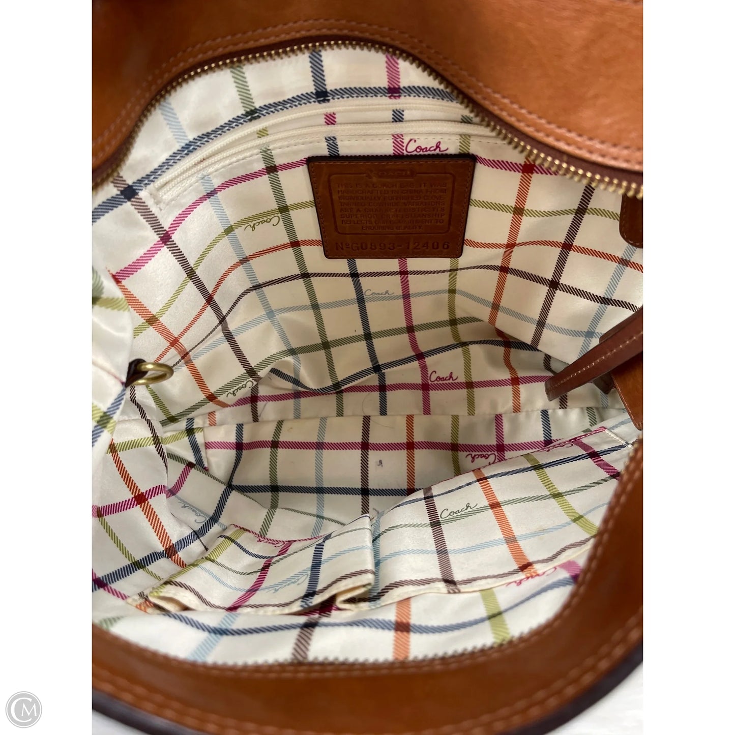 Crossbody Designer By Coach, Size: Large