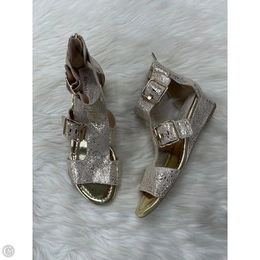 Sandals Heels Wedge By Donald Pliner In Pink, Size: 9