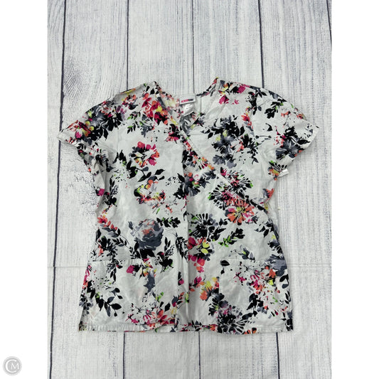 Top Short Sleeve By Clothes Mentor In White, Size: Xl