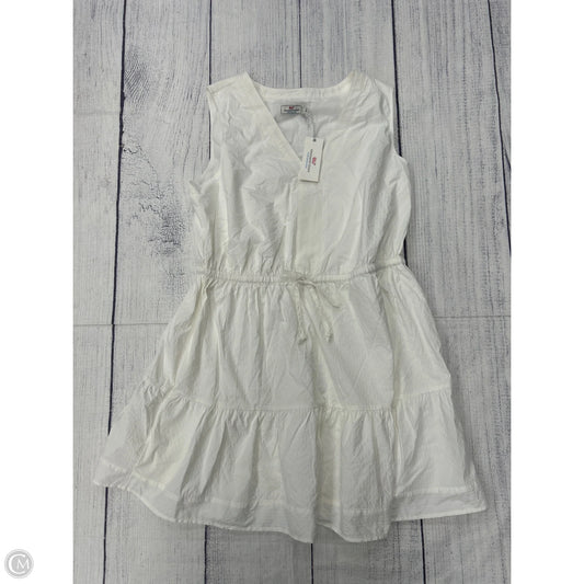 Dress Casual Short By Vineyard Vines In White, Size: L