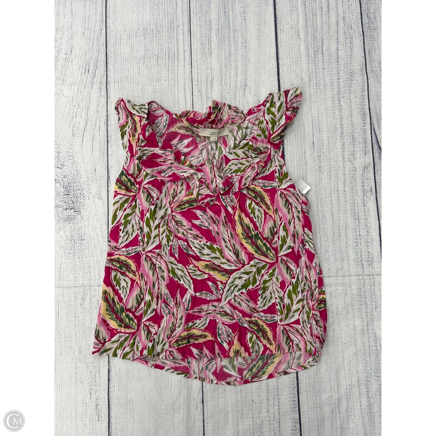 Tank Top By Loft In Pink, Size: S