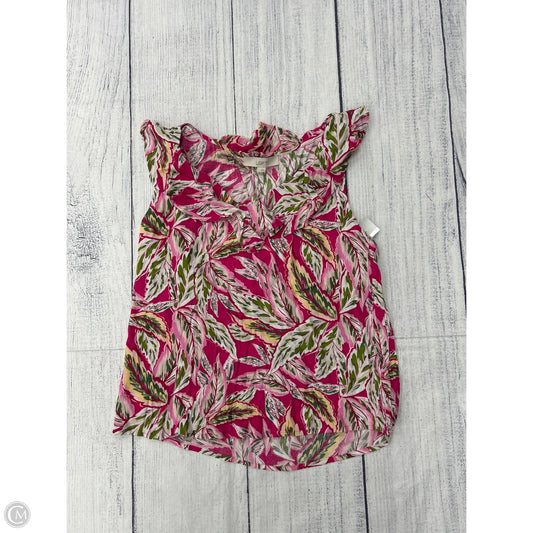 Tank Top By Loft In Pink, Size: S