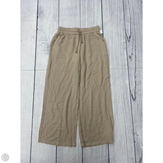 Pants Wide Leg By Halara In Beige, Size: M