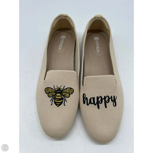 Shoes Flats By Vivaia In Beige, Size: 7