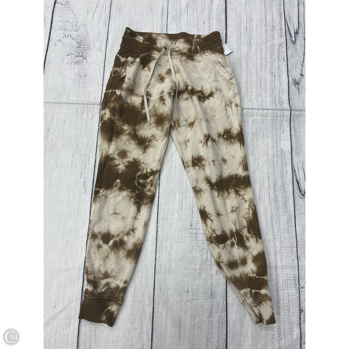 Pants Lounge By Lululemon In Brown & White, Size: 4