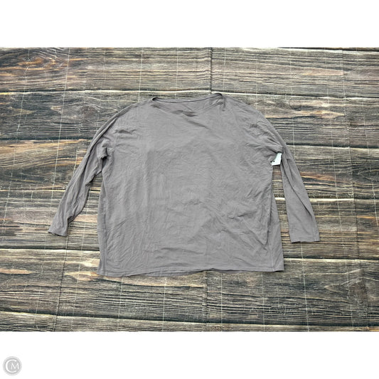 Athletic Top Long Sleeve Crewneck By Lululemon In Purple, Size: M