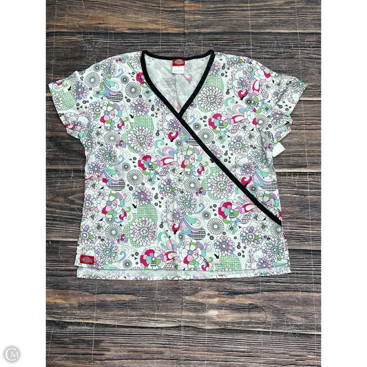 Top Short Sleeve By Dickies In White, Size: S