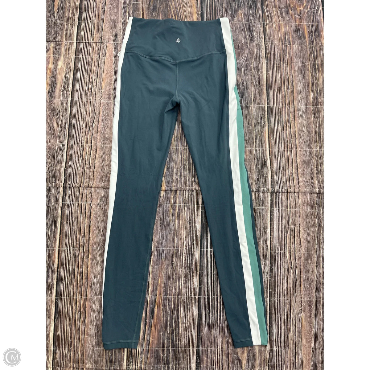 Athletic Leggings By Athleta In Grey, Size: S