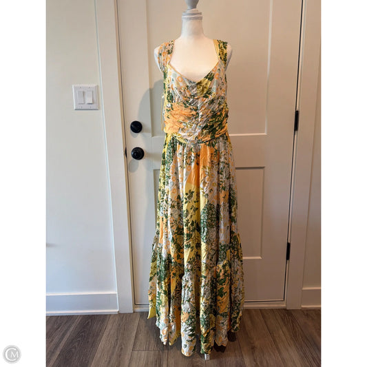 Dress Casual Maxi By Free People In Multi-colored, Size: Xl