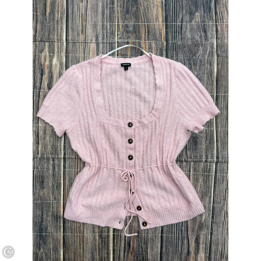 Sweater Short Sleeve By Torrid In Pink, Size: 2x