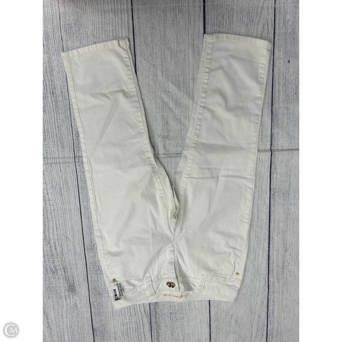 Capris By Michael By Michael Kors In White, Size: 8