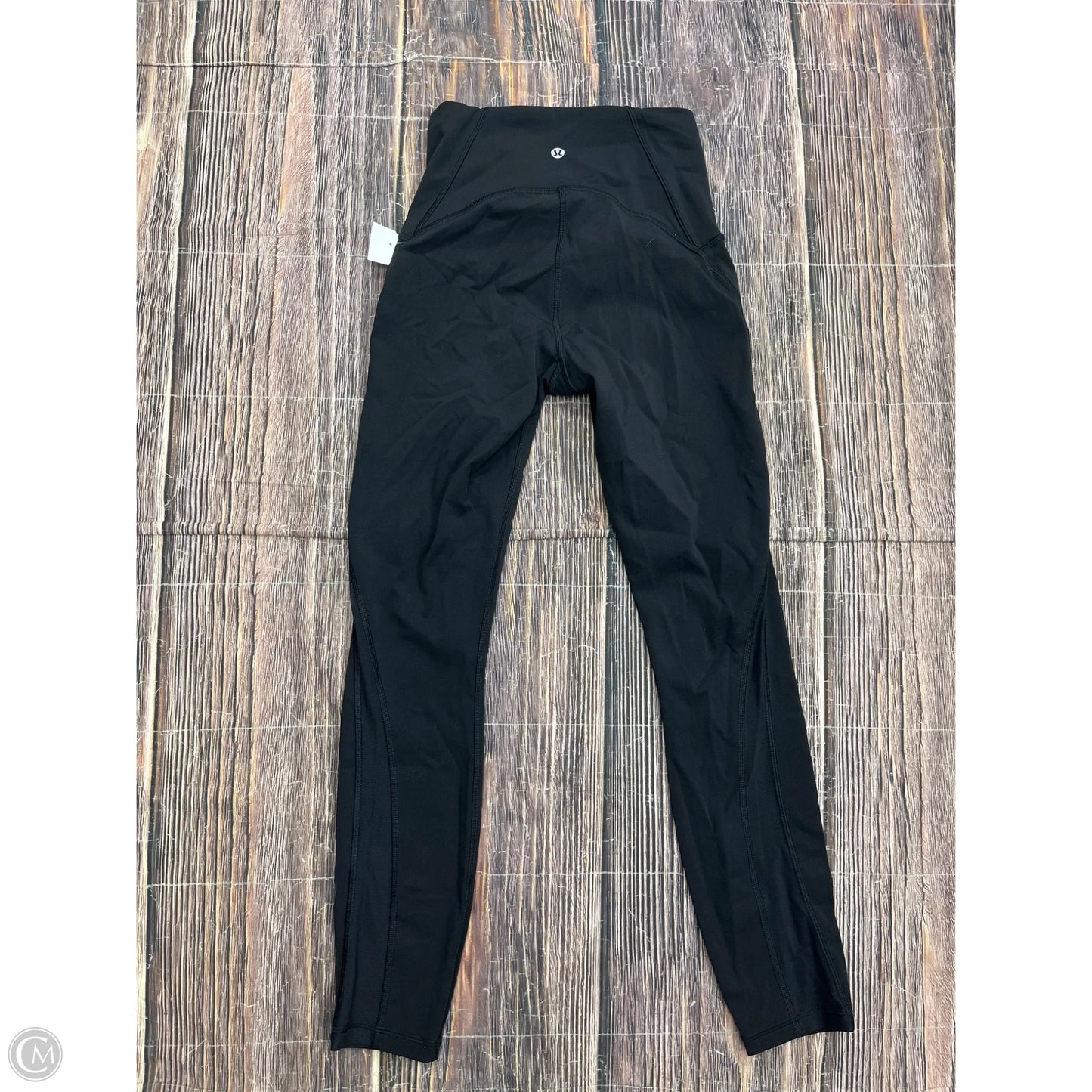 Athletic Leggings By Lululemon In Black, Size: 4
