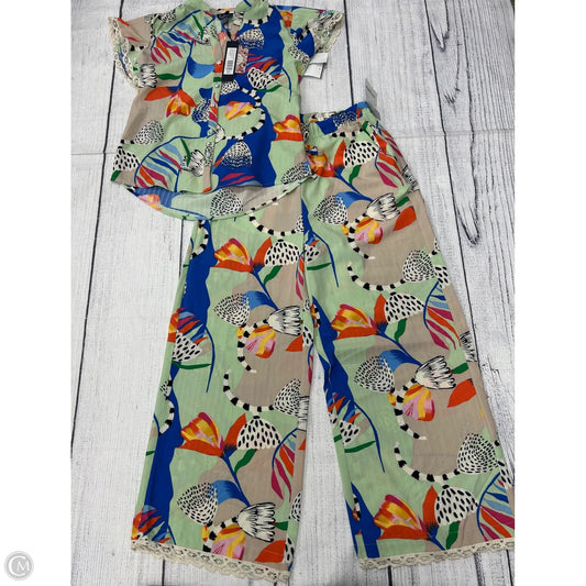 Pants Set 2pc By Clothes Mentor In Multi-colored, Size: Sp