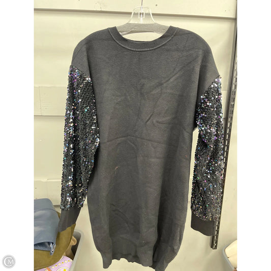 Dress Sweater By Lush In Black, Size: L