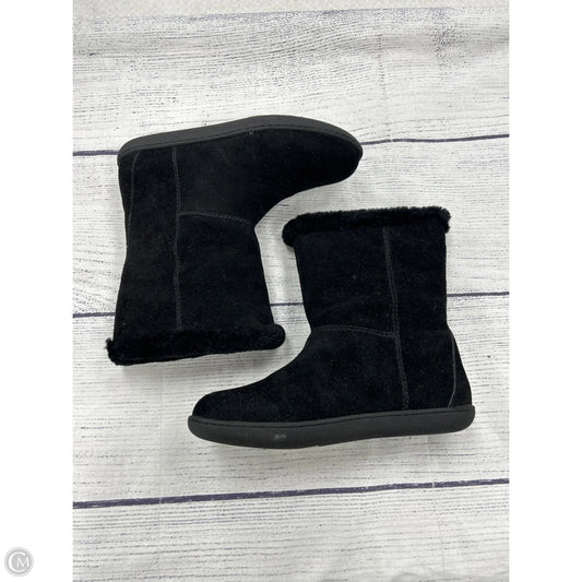 Boots Mid-calf Flats By J. Crew In Black, Size: 7