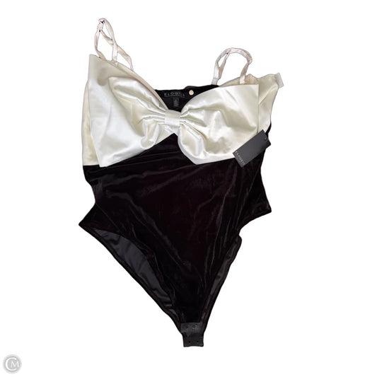 Bodysuit By Eloquii In Black & White, Size: 14